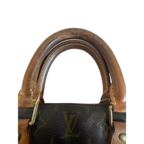 LOUIS VUITTON Monogram Alma PM Handbag and lock and key #344, EUC Normal Wear - Picture 13 of 15